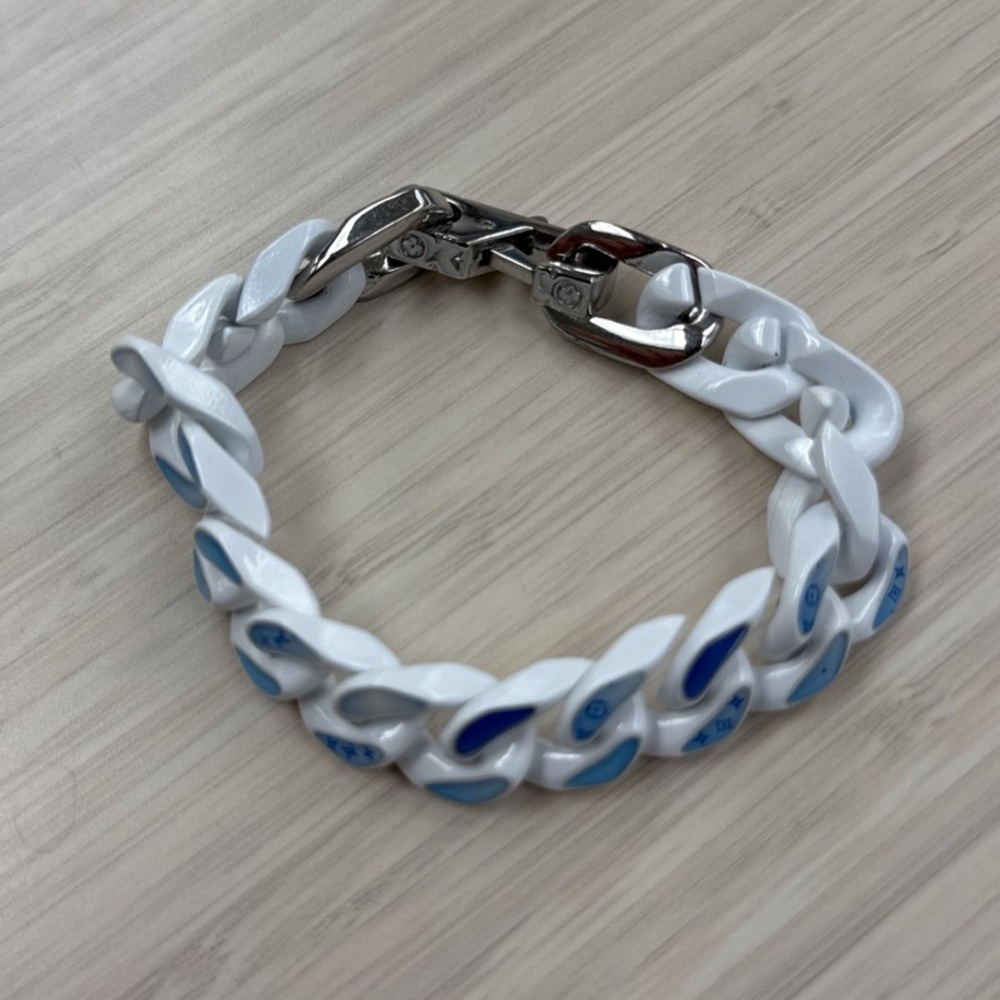 Luis Vuitton Monogram Paradise Chain Bracelet